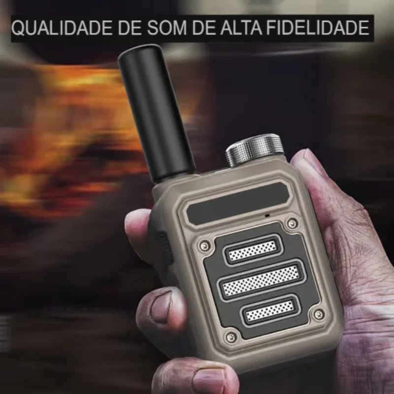 Walkie-Talkies à prova d'água e resistentes a choques