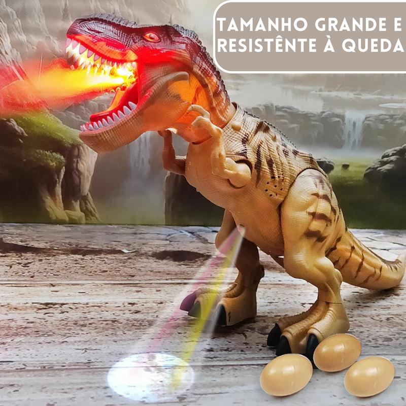 Grande Dinossauro Eléctrico com luz e Musica